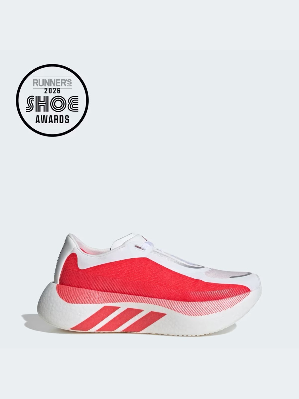 Adidas women Hyperboost in red/ white US size 10.5